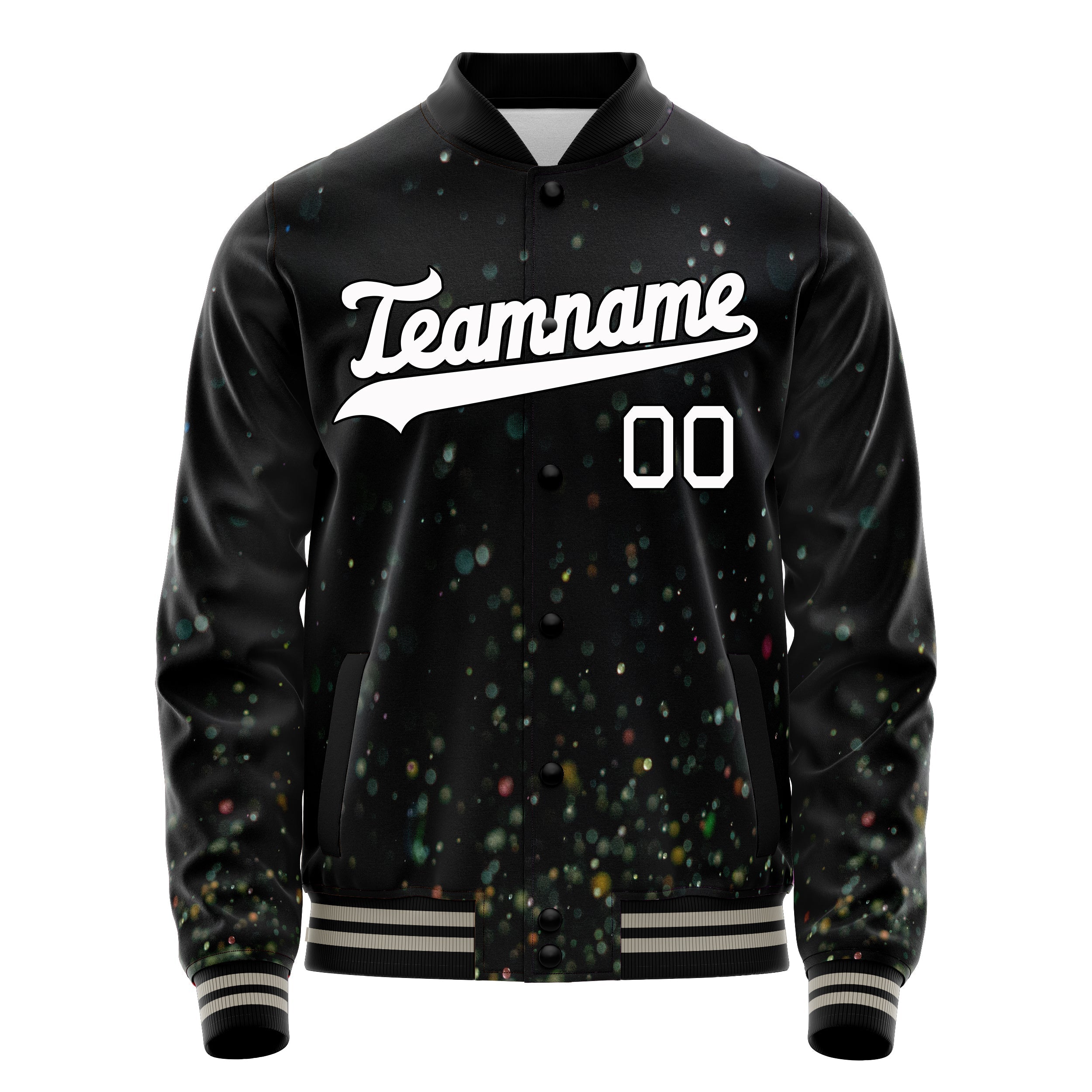 Custom Star-shaped Dots Jacket