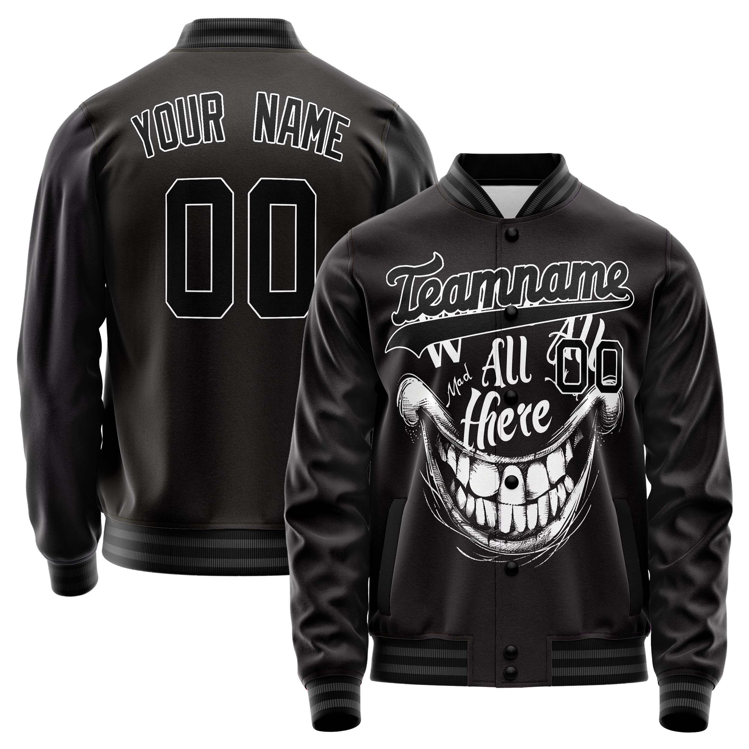 Custom Smiling Mouth Jacket JA02240824PA041